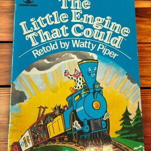 The Little Engine That Could Watty Piper 1986 Vintage Illustrated Childrens Book